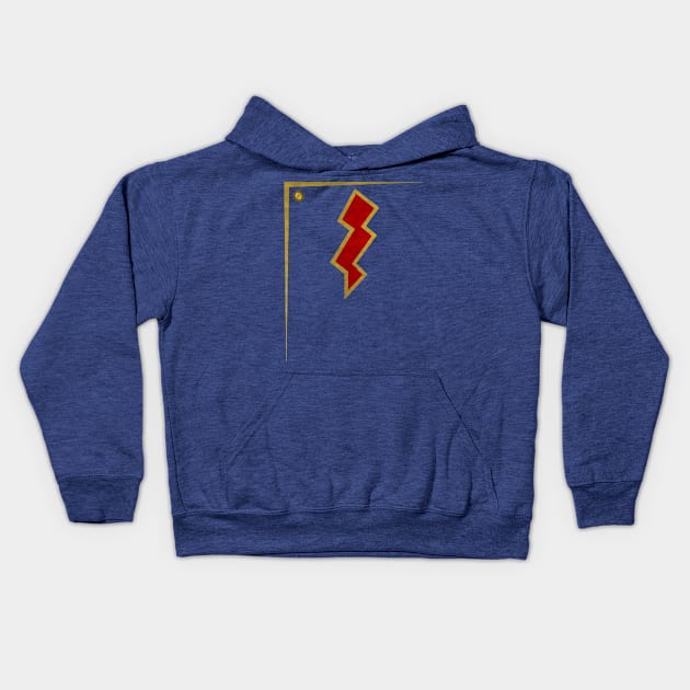 Captain Retro Jr Kids Hoodie by J. Rufus T-Shirtery